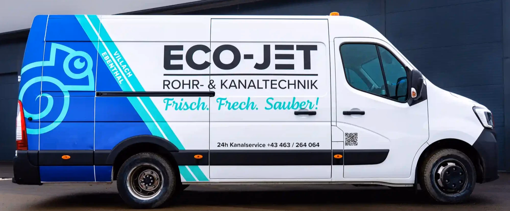 Eco-Jet Einsatzfahrzeug für Rohr- und Kanalreinigung in Kärnten